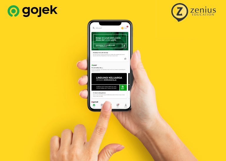Zenius dan Gojek Sediakan Layanan Belajar Online Gratis