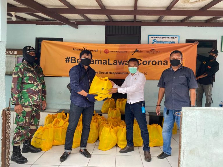 Pandemik Covid-19, ACP Salurkan Bantuan di Sekitar Proyek