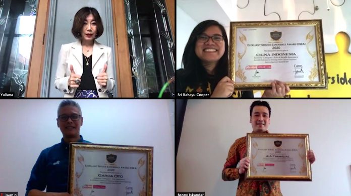 ccsl, carre ccsl, e-awarding, virtual awarding, awarding virtual, yuliana agung, AIA, Cigna, Garda Oto, awarding, penghargaan, penghargaan virtual