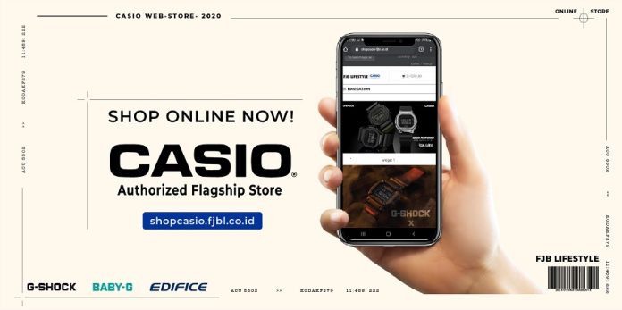 jam tangan CASIO di e-commerce