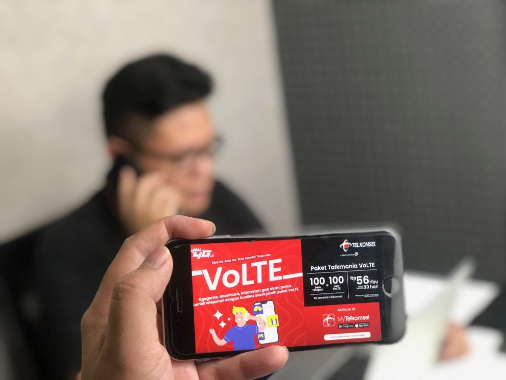Layanan VoLTE Telkomsel