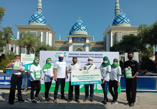 Secret Clean Targetkan Bantu Sanitasi Ratusan Tempat Ibadah di Indonesia
