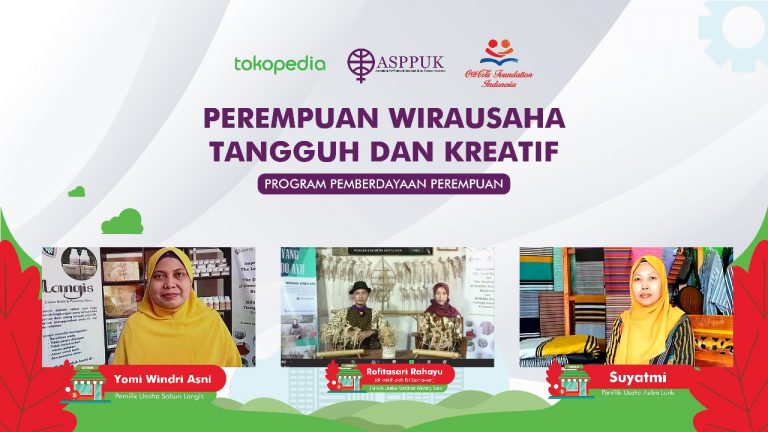 Kolaborasi Ini Dorong Perempuan Wirausaha Tangguh dan Kreatif