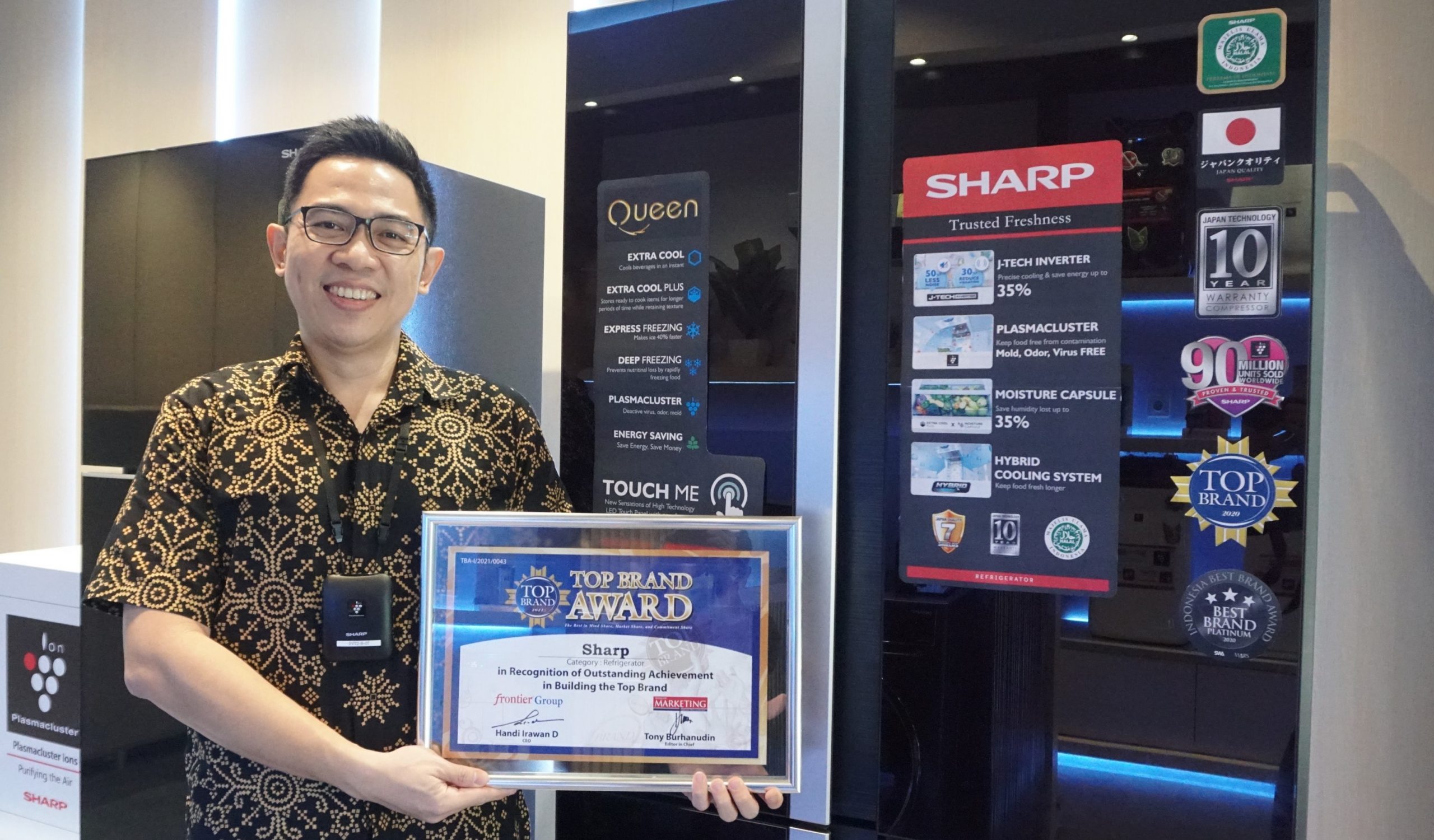 Sharp Indonesia - Top Brand Award