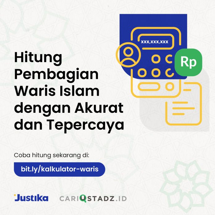 Justika dan CariUstadz Luncurkan Kalkulator Waris Islam