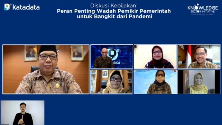 Mengoptimalkan Wadah Pemikir Pemerintah untuk Mempercepat Pemulihan Pandemi