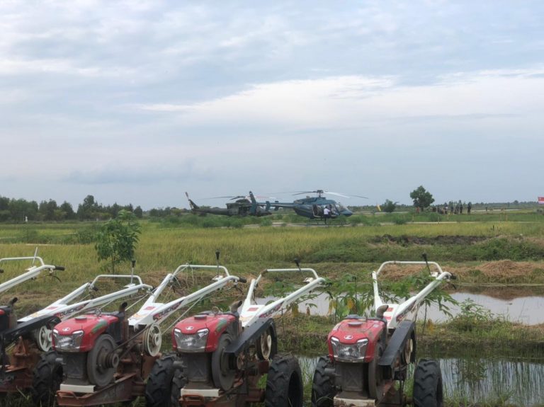 Sepanjang 2020, 844 Alsintan Prapanen Digelontorkan untuk Dukung Food Estate Kalteng