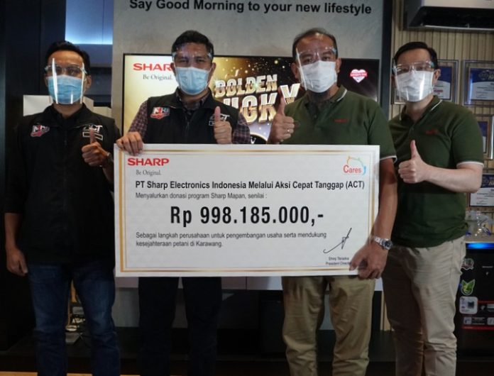 Serah Terima Donasi Sharp Mapan Kerja Sama Sharp Indonesia dengan ...