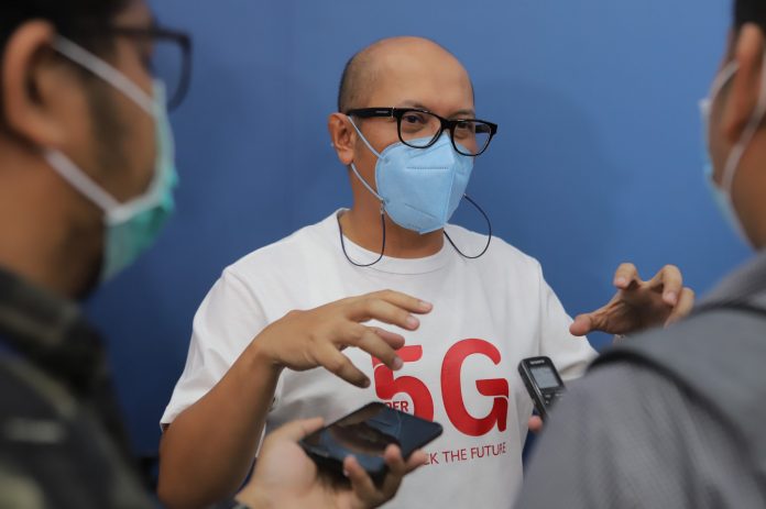 Direktur Utama Telkomsel Setyanto Hantoro