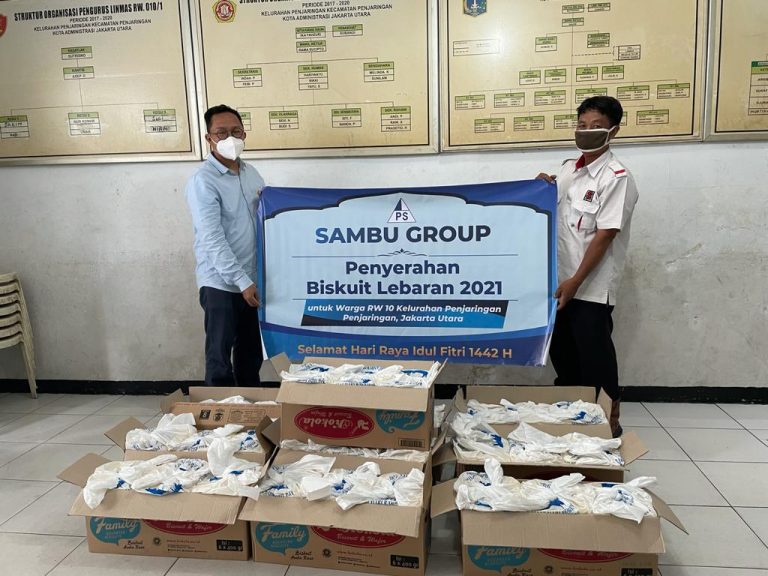 Donasi Lebaran Sambu Group