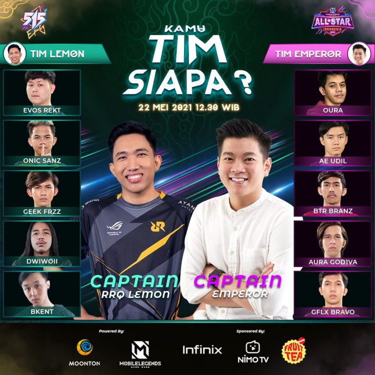 Makin Seru, Tim All Star Match Diumumkan