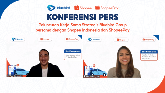 KV - Berangkat Aman, Belanja Nyaman dengan Bluebird Group, Shopee Indonesia, dan ShopeePay BlueBird - Shopee