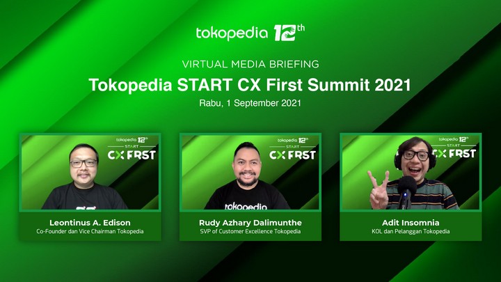 Virtual Media Briefing_Tokopedia START CX First Summit 2021