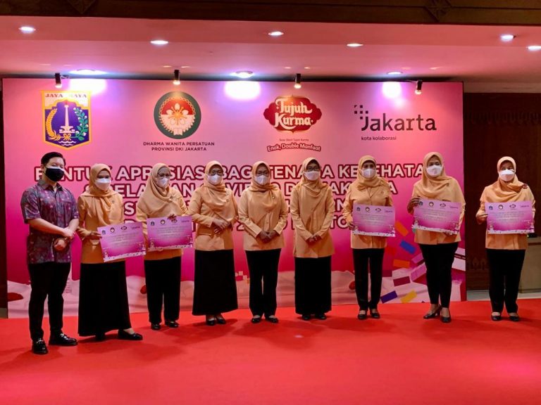 Susu Steril Tujuh Kurma, program Vaksinasi Covid-19, DWP Provinsi DKI Jakarta, csr, marketing