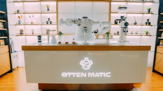 OttenMatic, umkm, ukm, teknologi, alat penyeduh kopi, kopi Indonesia, marketing, Robot Barista