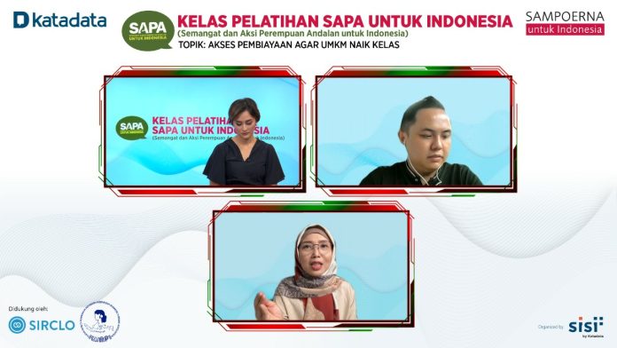 SAPA untuk Indonesia Tingkatkan Daya Saing dan Kesejahteraan UMKM Perempuan