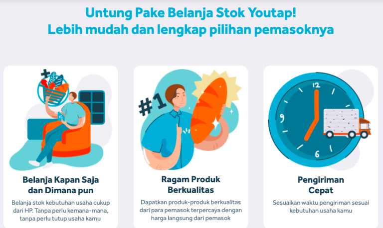 Youtap Indonesia Luncurkan Belanja Stok dan Pesan dari HP (PHP)