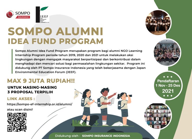 Sompo Insurance Rayakan Kelulusan Program Magang LSM Lingkungan