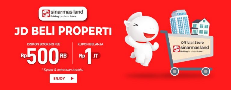 Sinar Mas Land Jual Produk Properti di JD.ID