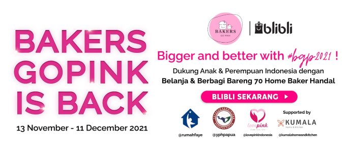 Bakers Go Pink X Blibli