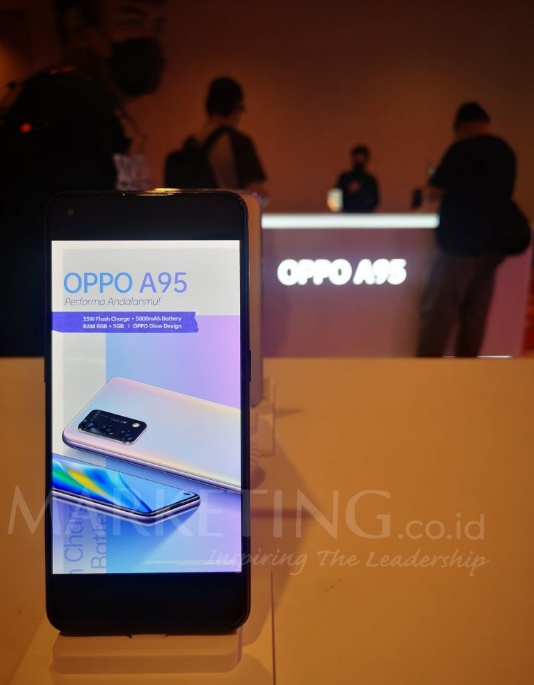 Seri A9 Vakum 2 Tahun, OPPO Indonesia Resmi Luncurkan OPPO A95