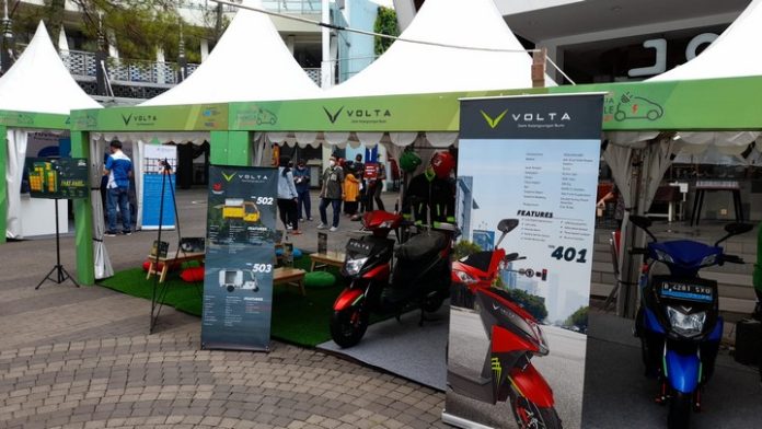 sepeda motor listrik volta