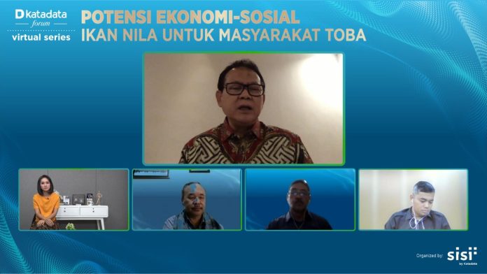 Budidaya Ikan Nila danau Toba