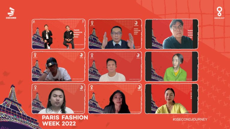 3Second & Greenlight Perkenalkan Lini Pakaian Bernilai Budaya di "Paris Fashion Week 2022"