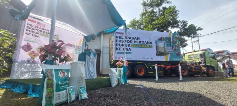 Pupuk Batubara Karya Anak Bangsa Resmi Diekspor Ke As