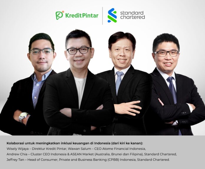 Standard Chartered mengumumkan Indonesia sebagai pasar pertama kemitraan strategis dengan Atome Financial melalui Kredit Pintar