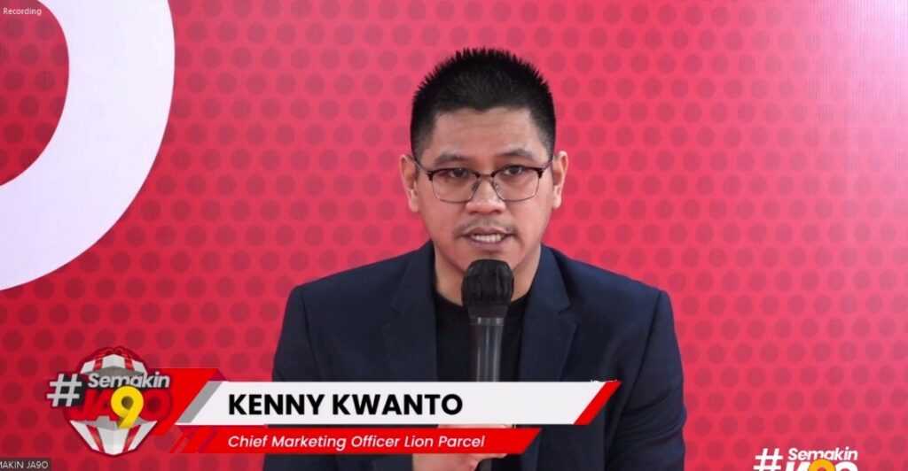 kenny kwanto, chief marketing officer lion parcel