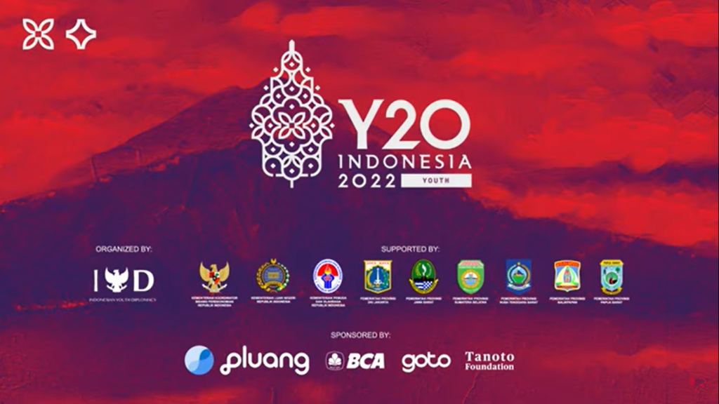 KTT Y20 G20 Indonesia 2022 Resmi Dimulai, Pluang Ajak Anak Muda Jadi Agen Perubahan Dunia