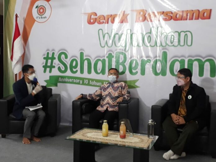 Kampanye hidup sehat it's buah #sehatberdampak