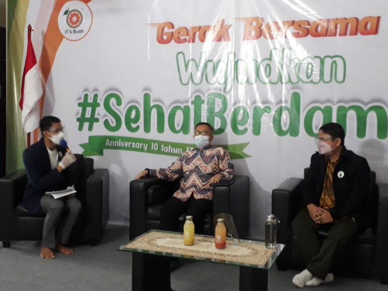 Kampanye hidup sehat it's buah #sehatberdampak