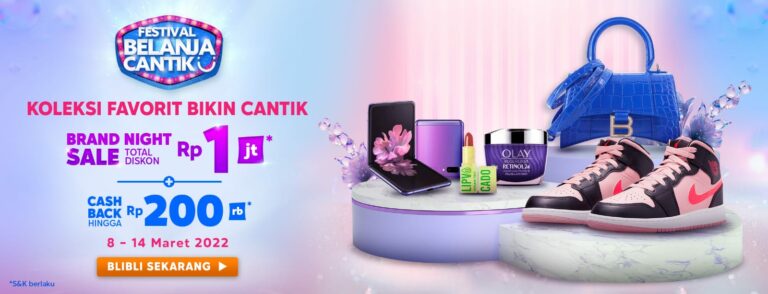 Festival Belanja Cantik blibli
