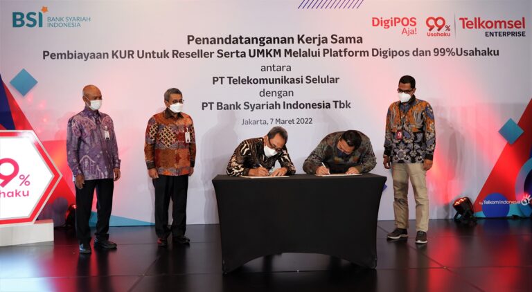 Kerja Sama Telkomsel dan BSI