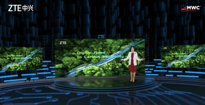 ZTE di ajang Mobile Wolrd Congress 2022 barcelona