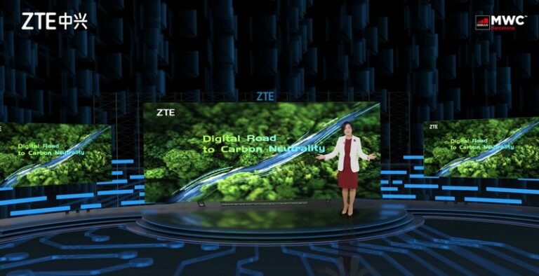 ZTE di ajang Mobile Wolrd Congress 2022 barcelona