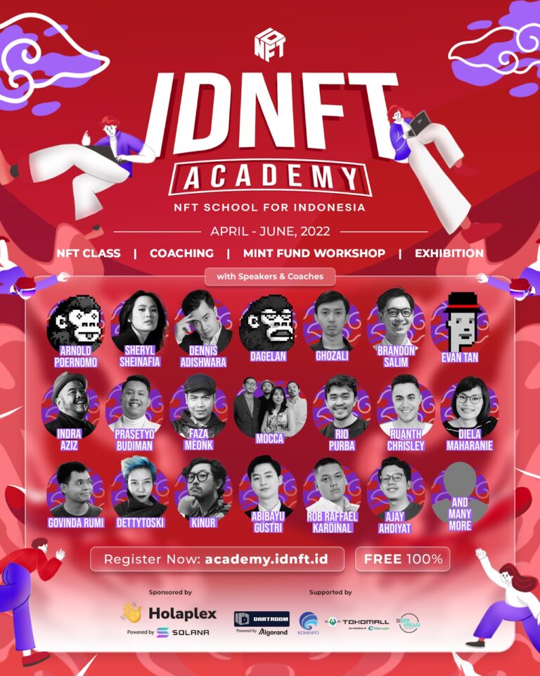 IDNFT Academy, Belajar Membuat Karya NFT Langsung dari Pakarnya