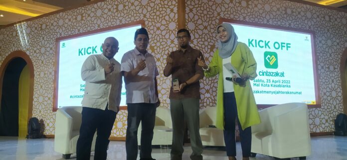 Kick off aplikasi cinta zakat BAZNAS RI