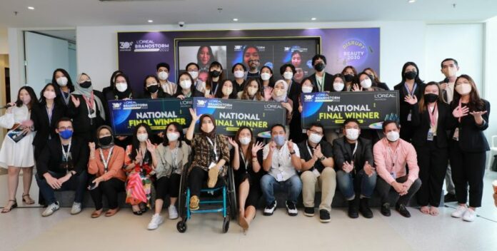 L'oreal Brandstorm Winning Team Group