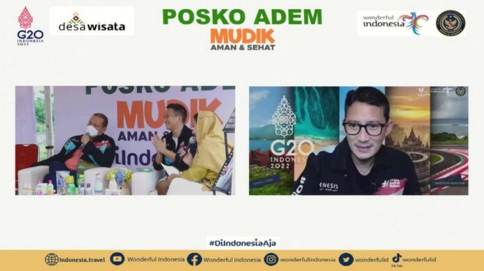 sandiaga uno mudik mei 2022
