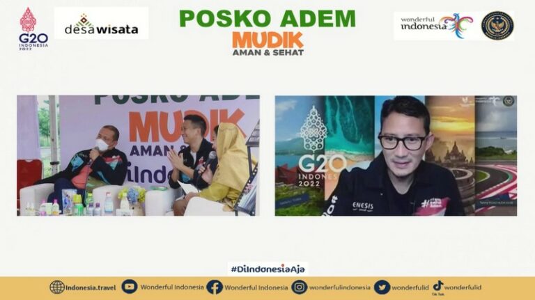 sandiaga uno mudik mei 2022