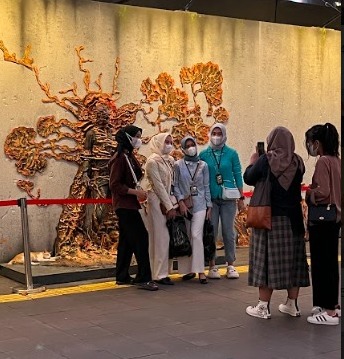 HBO, JXB dan Pemprov DKI Jakarta Hadirkan Mural 3D di Terowongan Kendal