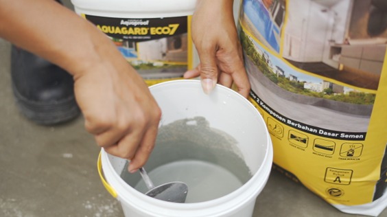 Aquagard ECO7, Semen Pelapis Anti Bocor Andalan Tukang