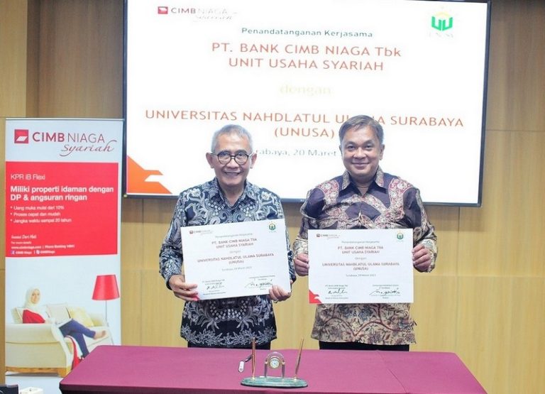 CIMB Niaga Syariah Jalin Kerja Sama dengan UNUSA