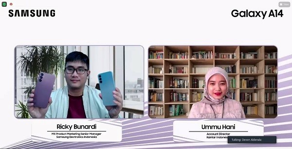 Bidik Milenial dan Gen Z, Samsung Kenalkan Galaxy A14