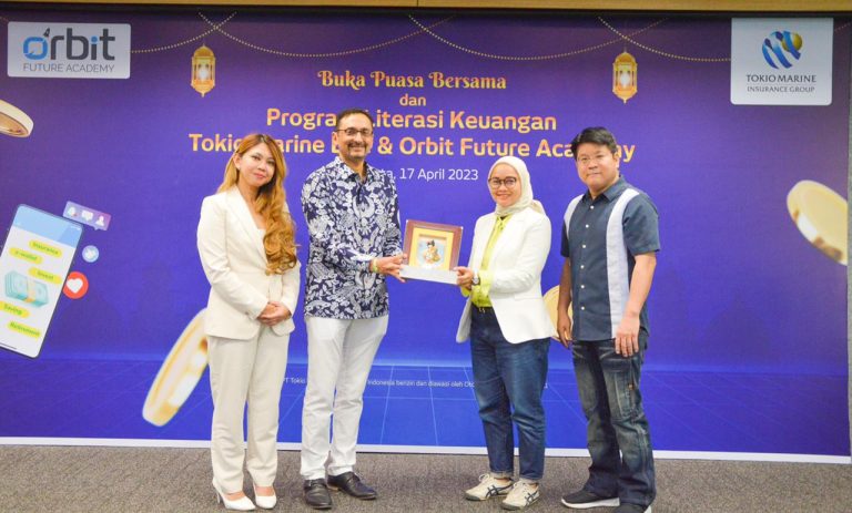 Tokio Marine Life, Literasi Keuangan, Gen Z, Orbit Future Academy, kampus Merdeka, perencanaan keuangan
