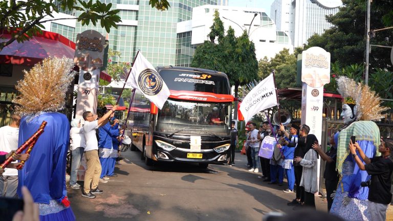 Mudik Bareng MS Glow & Kemenparekraf Berangkatkan 400 Pemudik