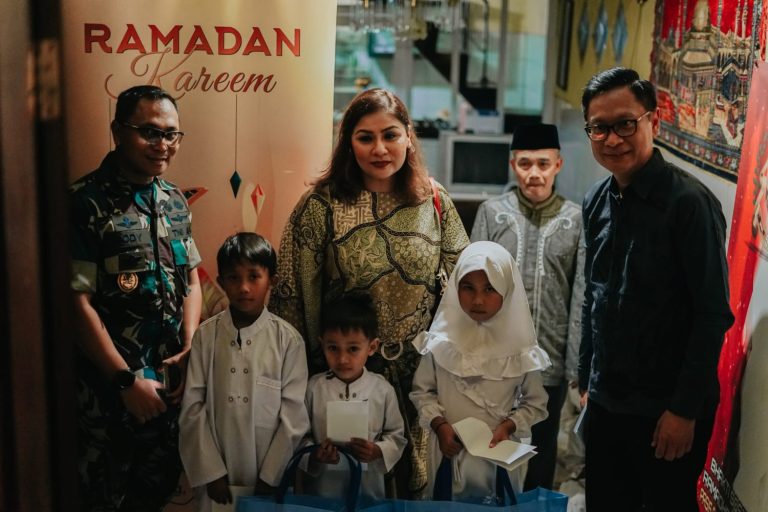 Gandeng Pasis Sesko TNI, QNET Hadirkan Keceriaan Ramadan di Panti Asuhan